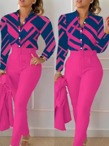 Traje de Dos Piezas Elegante y Chic