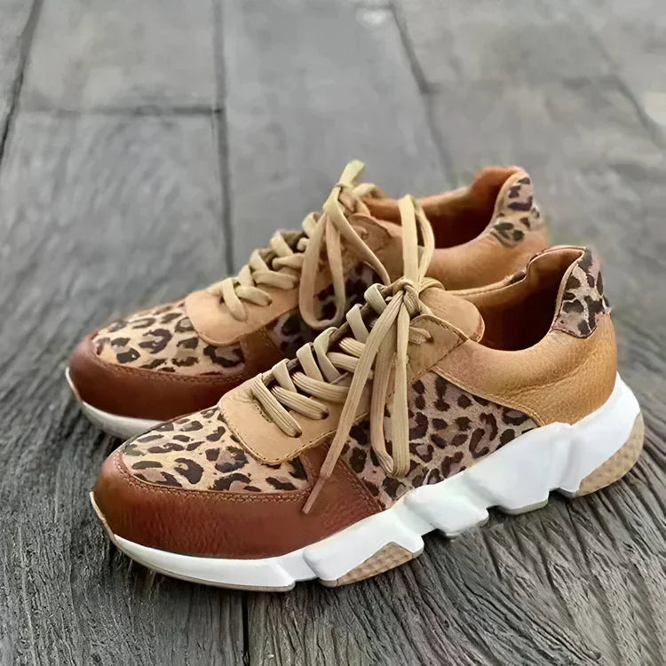Zapatillas Leopardo Mujer Elegantes - Vestiria
