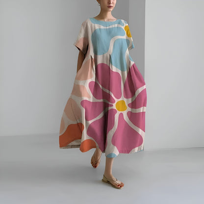 Vestido Florido Estilo Boho - Vestiria