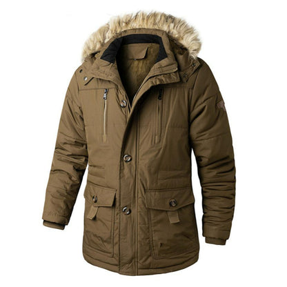 Chaqueta Impermeable con Capucha Ajustable