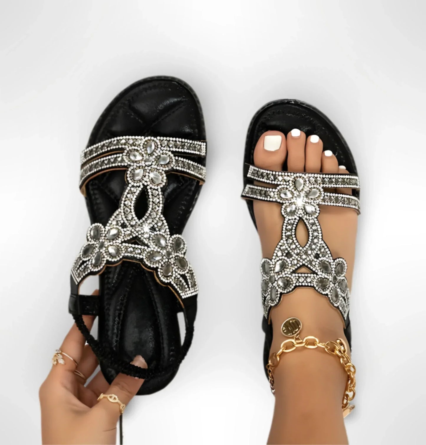 Sandalias de verano elegantes y cómodas
