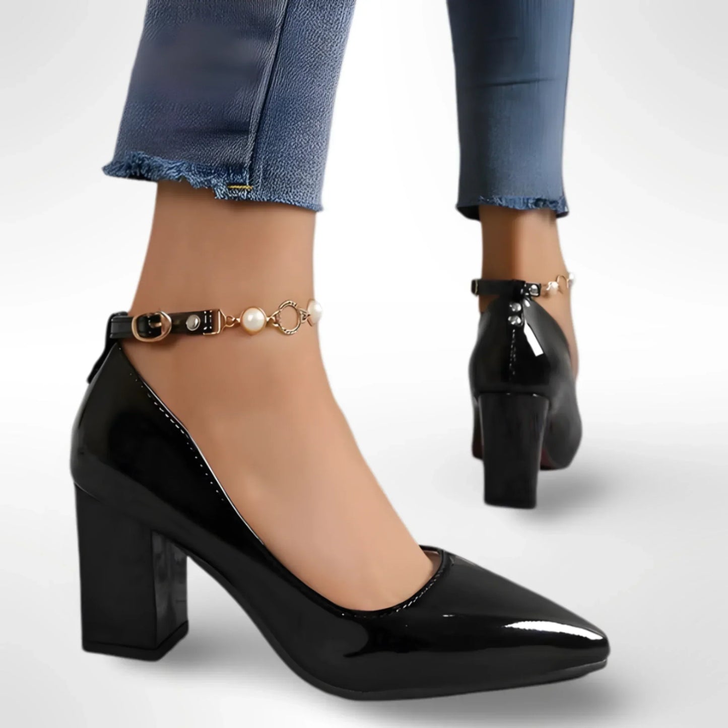 Zapatos de Mujer con Tacón Alto y Comodidad