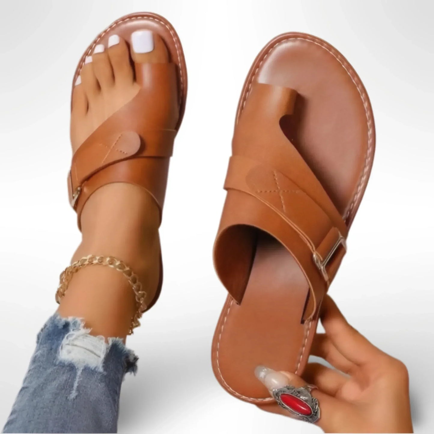 Sandalias Ortholásil Comodas con Arco de Apoyo - Vestiria