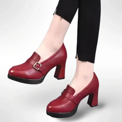 Zapatos de tacón cómodos Mujer Estilo Elegante