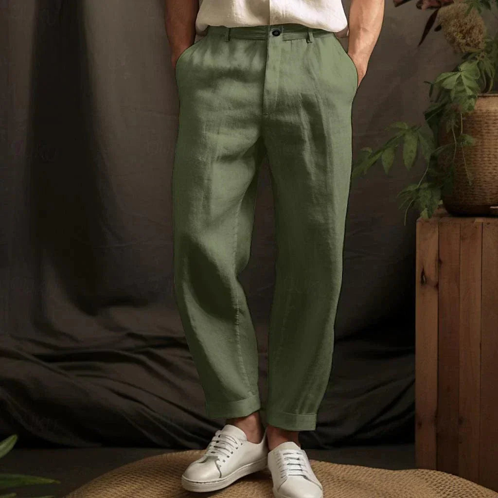 Pantalón Recto Casual y Cómodo