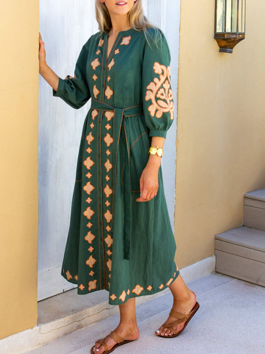 Vestido Mujer Floral Elegante - Vestiria