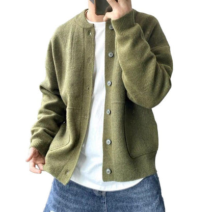 Chaquetas Hombre Clásicas Cierre Botones