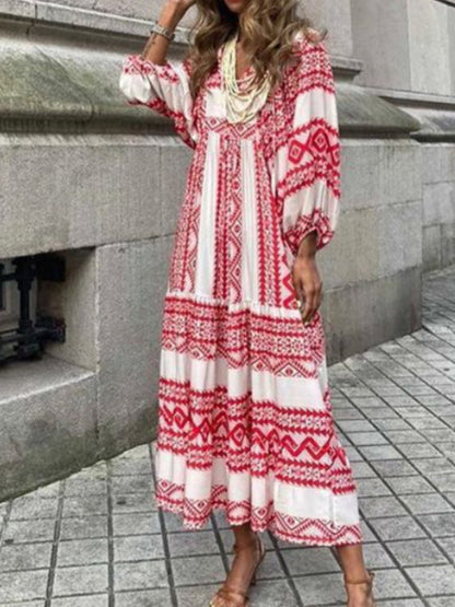 Vestido Maxi Florales Cómodo