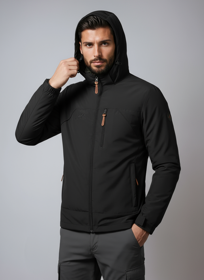 Chaqueta Hombre Impermeable Resistente al Viento