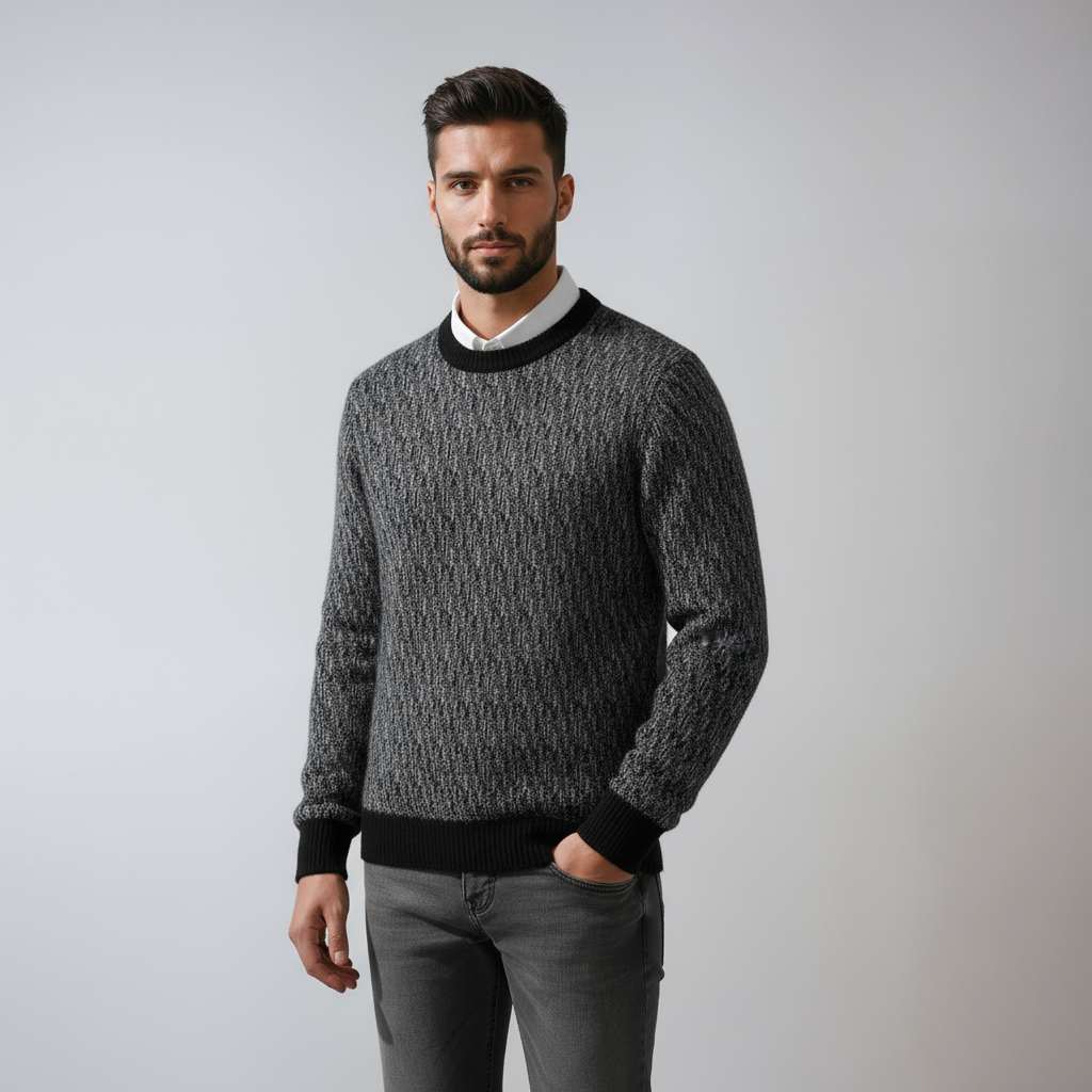 Camiseta Hombre Cuello Redondo Cómodo