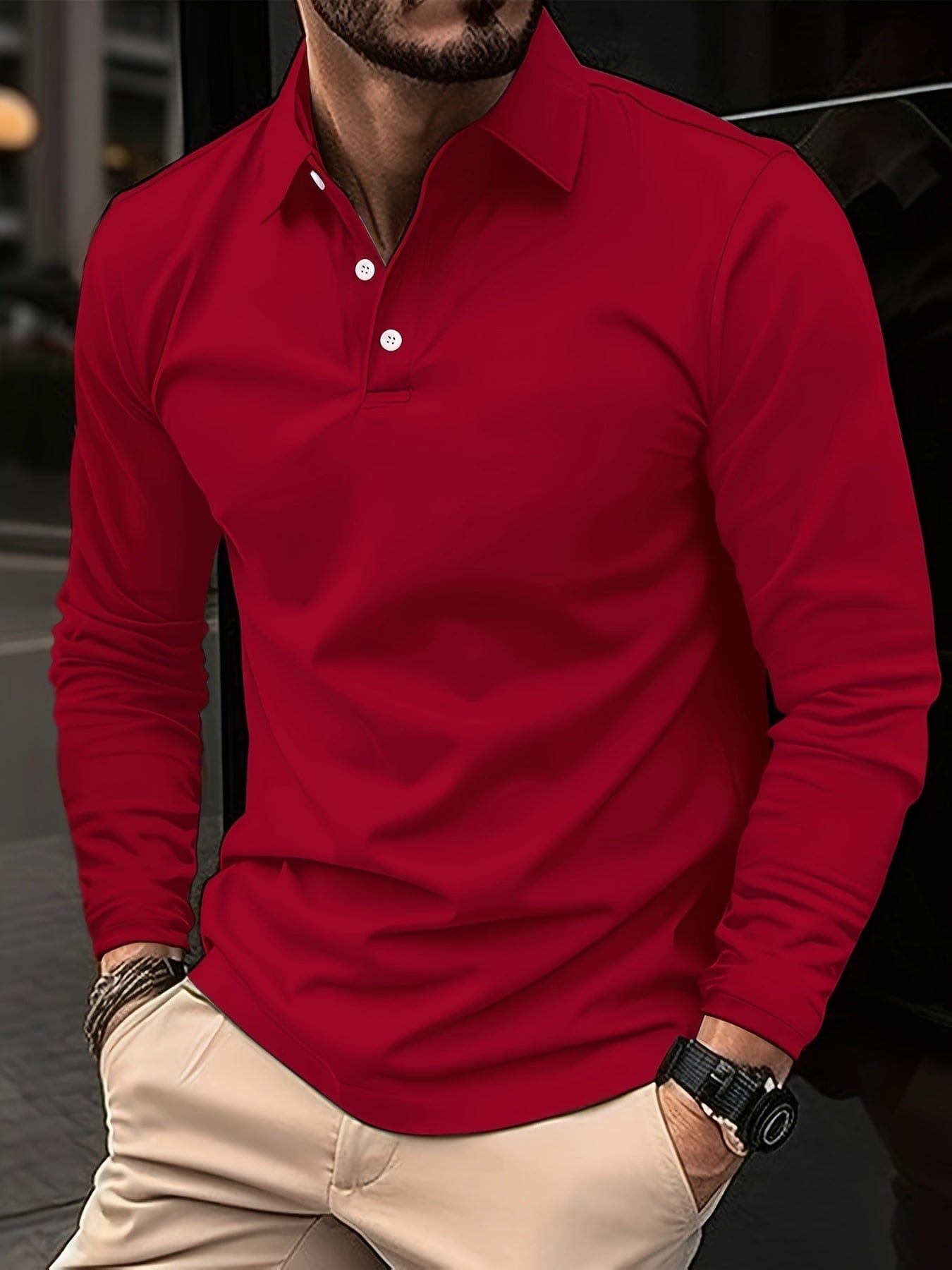 Camiseta Polo Cuello Alto