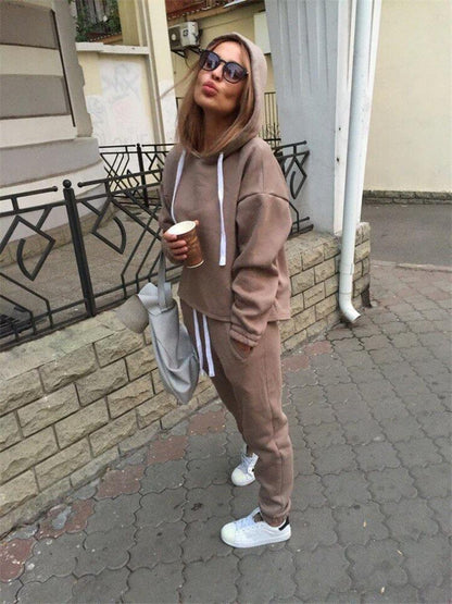 Conjunto Deportivo Sudadera y Pantalón Cálido