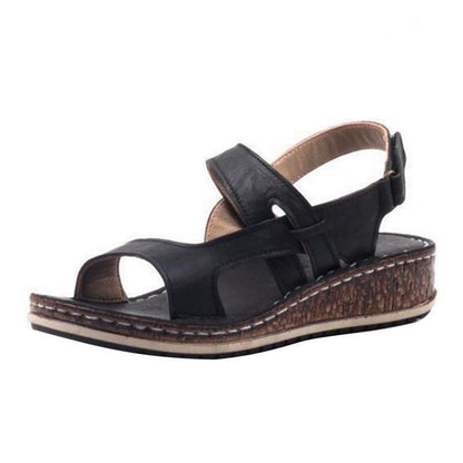 Sandalias Cómodas Tacón Bajo Mujer