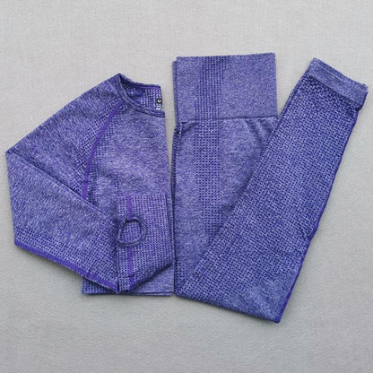 Conjunto Deportivo Mujer Sin Costuras