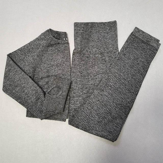 Conjunto Deportivo Mujer Sin Costuras