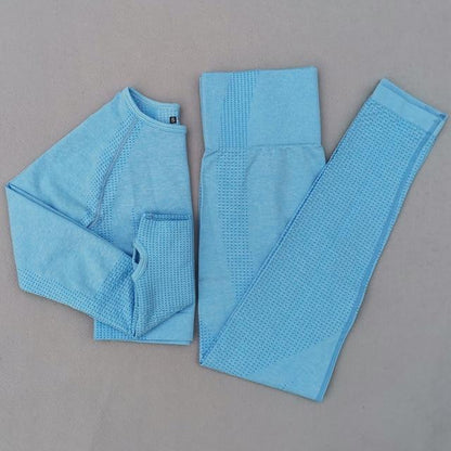 Conjunto Deportivo Mujer Sin Costuras
