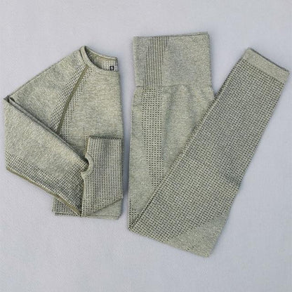 Conjunto Deportivo Mujer Sin Costuras