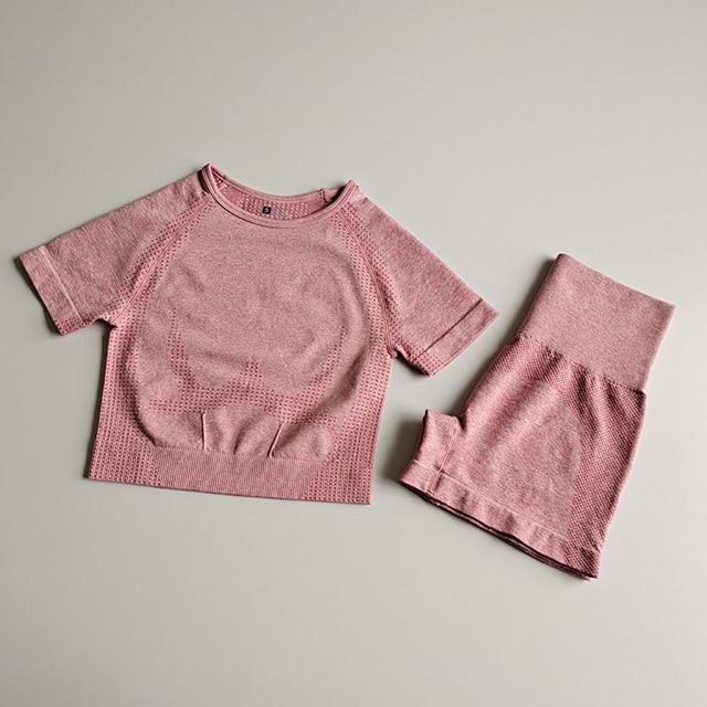 Conjunto Deportivo Mujer Sin Costuras