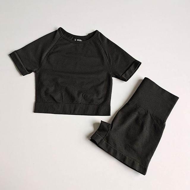 Conjunto Deportivo Mujer Sin Costuras