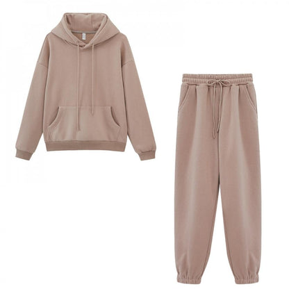 Sudadera y Pantalón Deportivo Con Capucha