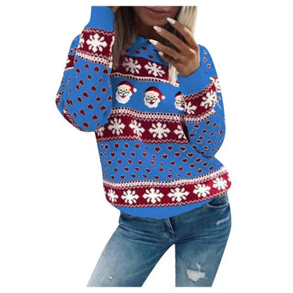 Sudadera Navidad Mujer Papá Noel divertida