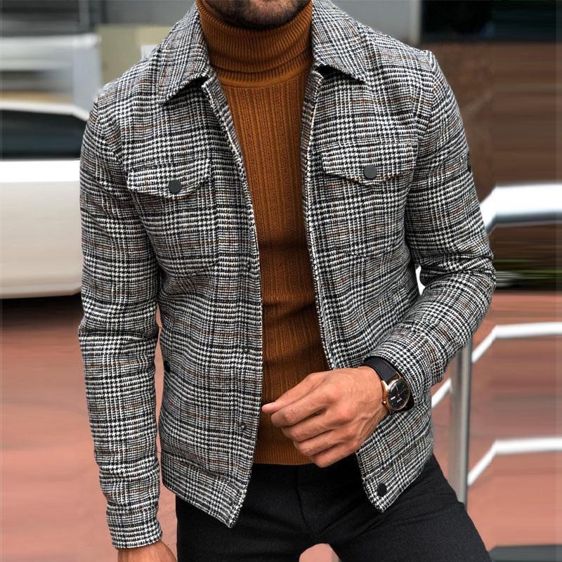 Chaqueta de Cuadros Estilo Montañero - Vestiria