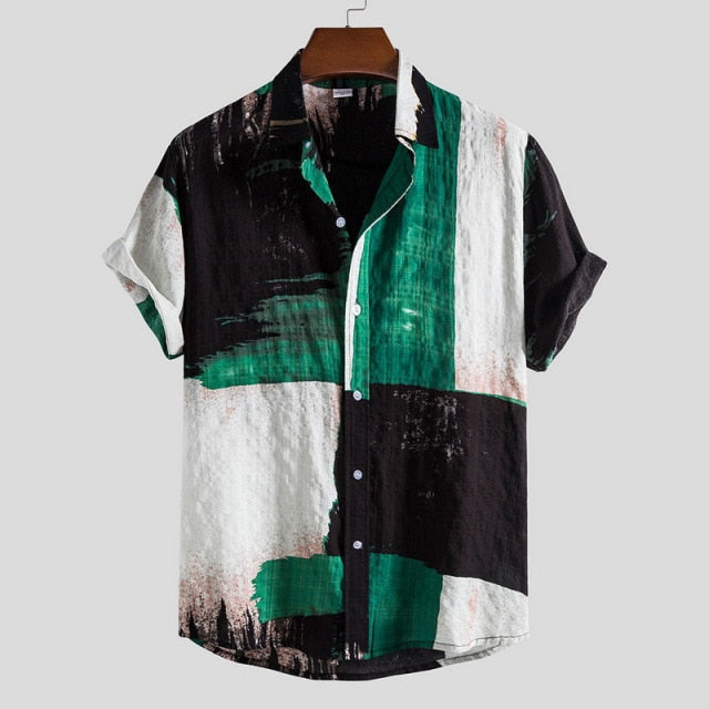 Camisa Elegante Hombre Clásica