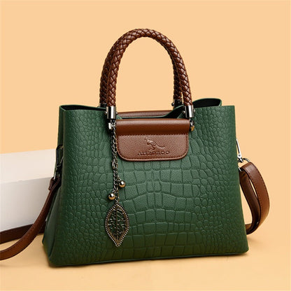 Bolso Cuero Natural Mujer Elegante
