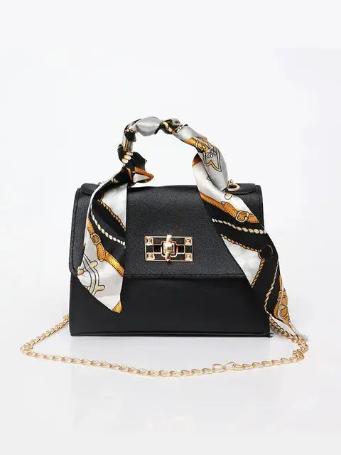 Bolso Bandolera Chic con Detalles Florales - Vestiria