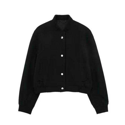 Chaqueta Bomber Mujer Corta Moda - Vestiria