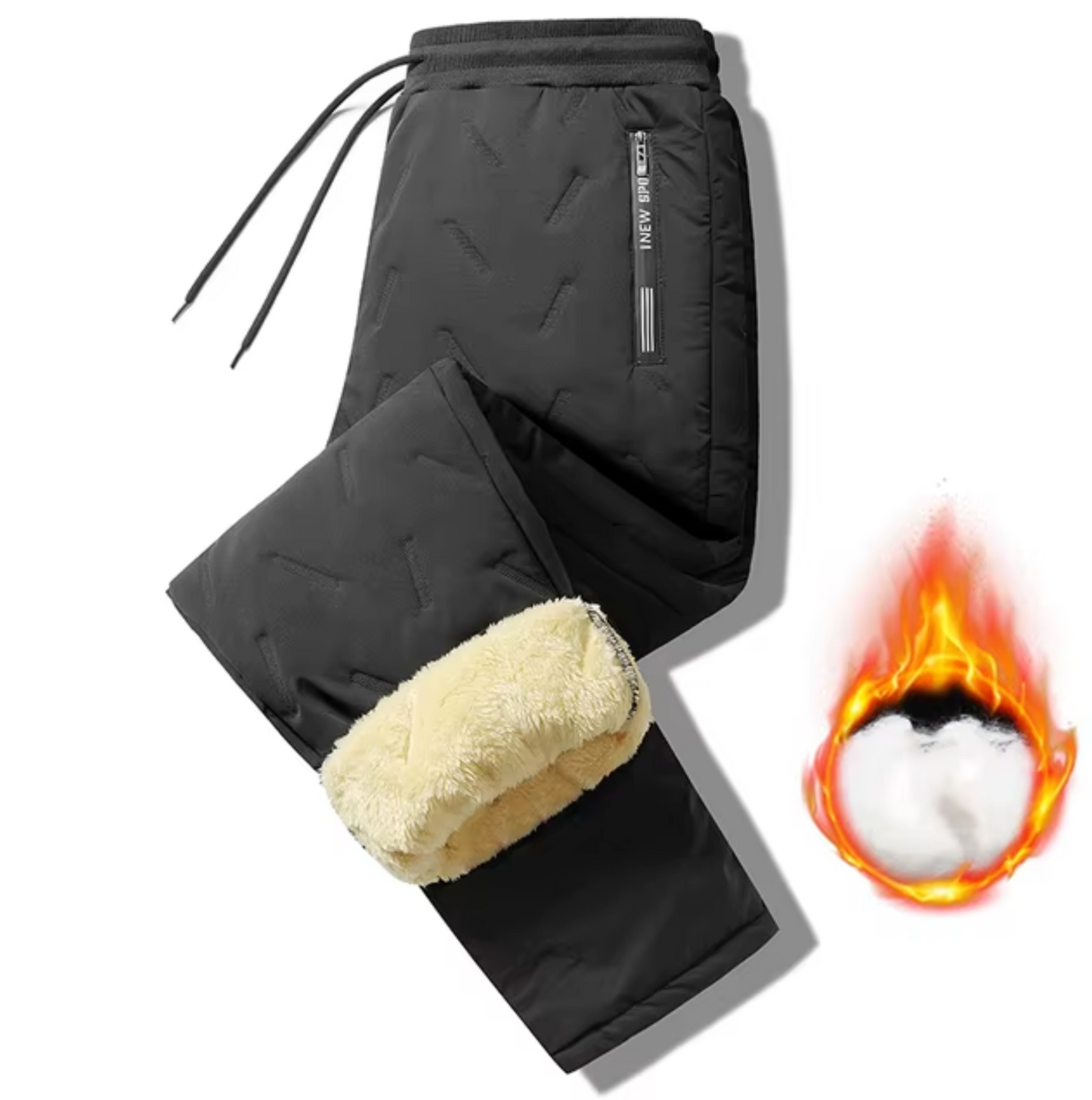 Pantalón Mujer Forro Polar Cálido
