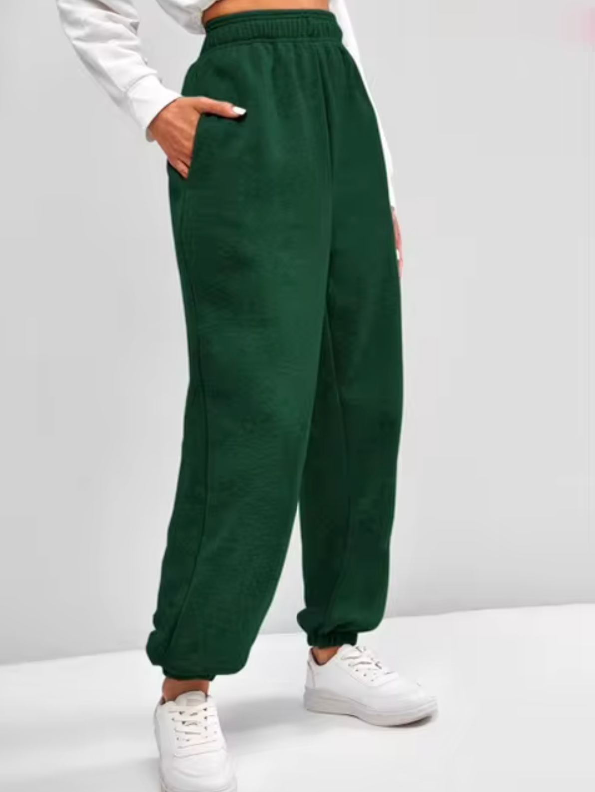Pantalones Deportivos Cintura Alta Mujer - Vestiria