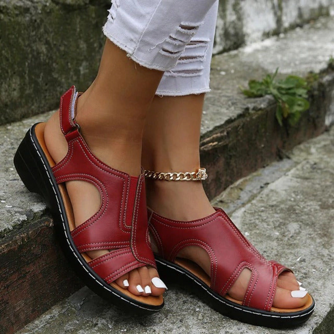 Sandalias de moda cómodas para mujer con soporte ortopédico