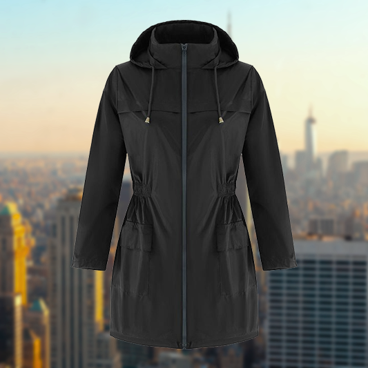 Chaqueta Impermeable Mujer Ajustada