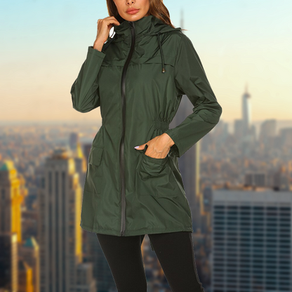 Chaqueta Impermeable Mujer Ajustada