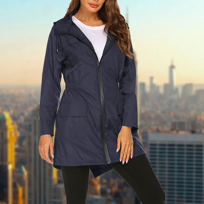 Chaqueta Impermeable Mujer Ajustada
