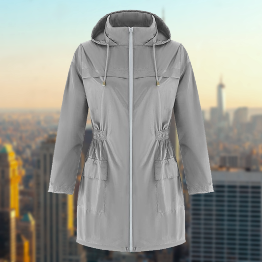 Chaqueta Impermeable Mujer Ajustada
