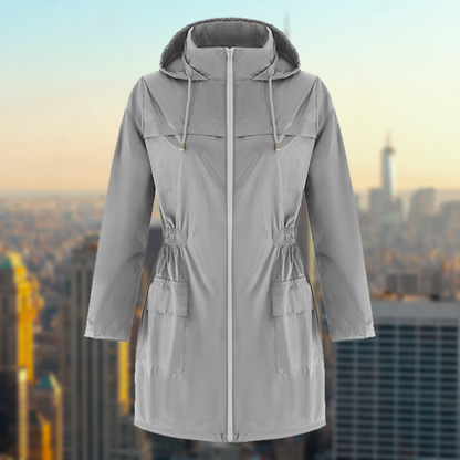 Chaqueta Impermeable Mujer Ajustada