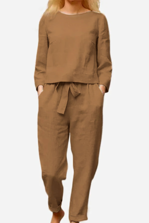 Conjunto Clásico Algodón Mujer