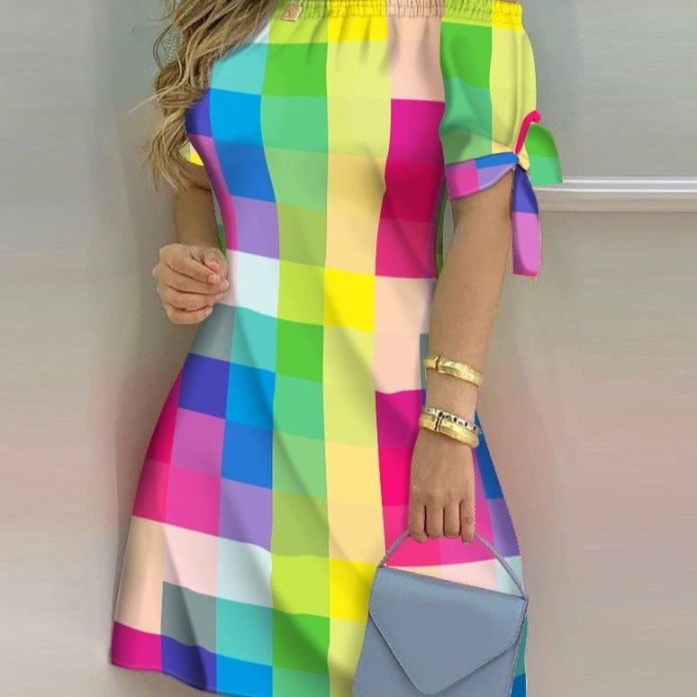 Vestido Corto Fiesta Mujer