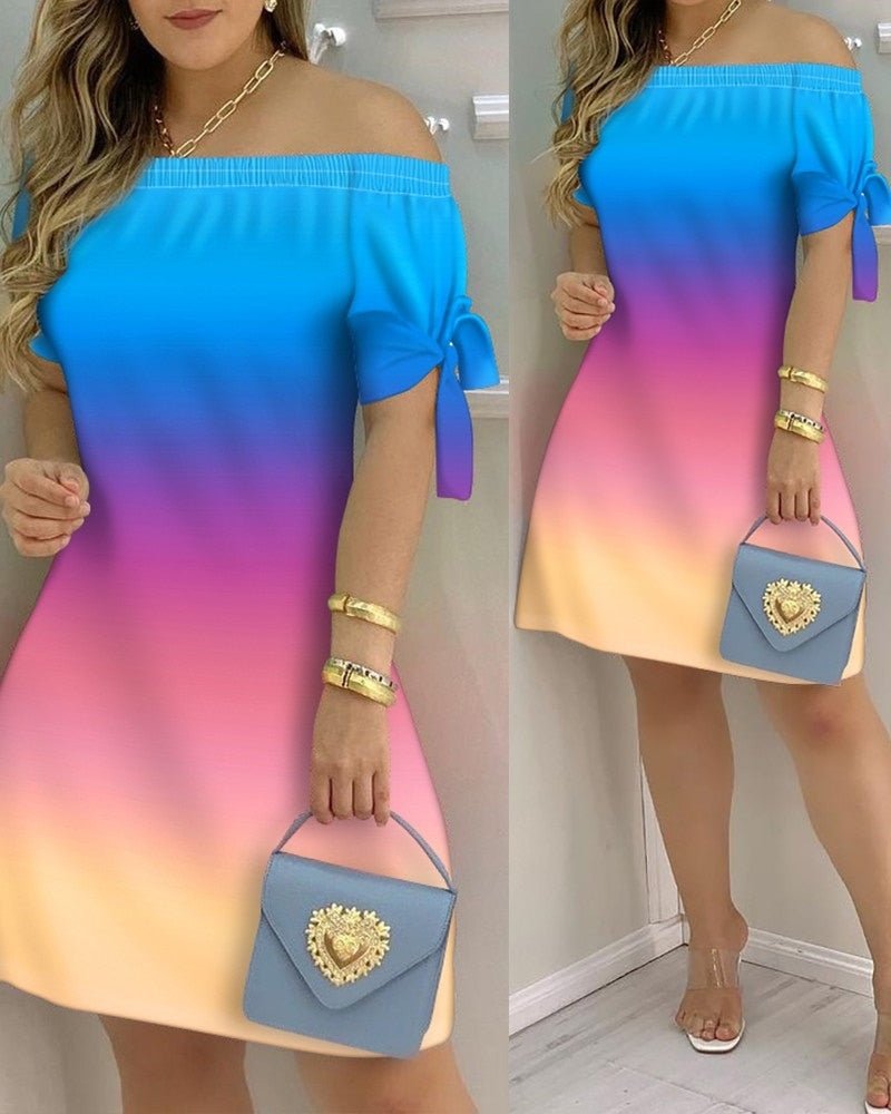 Vestido Corto Fiesta Mujer