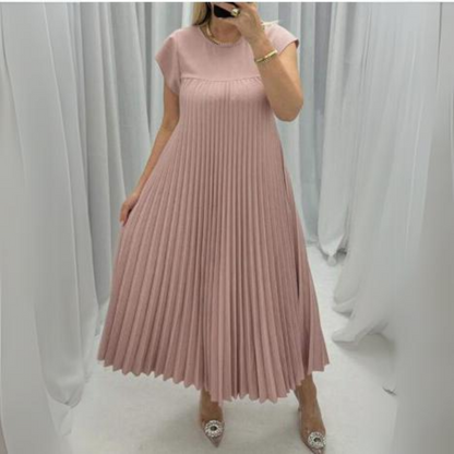 Vestido Plisado Ligero y Alegre