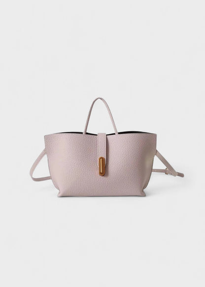 Bolso Mujer Gran Capacidad Cuero Imitación Negro Elegante