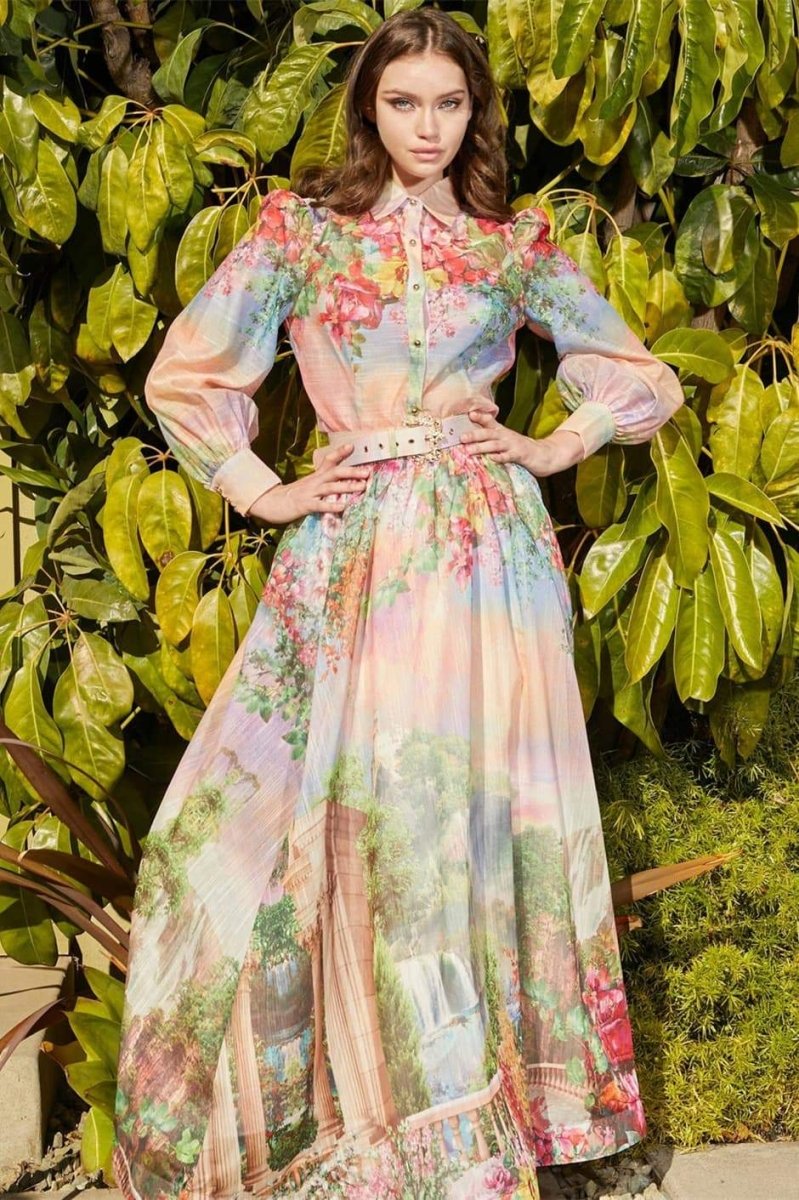 Blusas Florales Mujer Elegantes - Vestiria