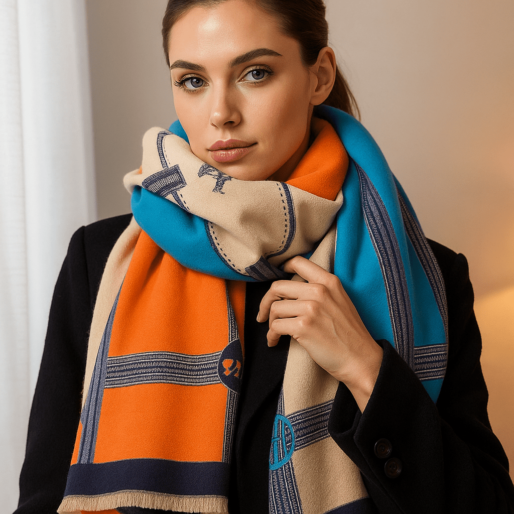 Bufanda Mujer Invierno Suave Elegante