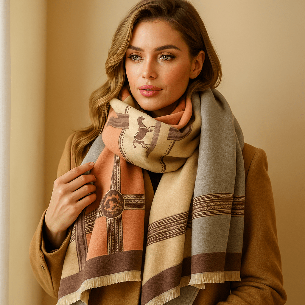 Bufanda Mujer Invierno Suave Elegante