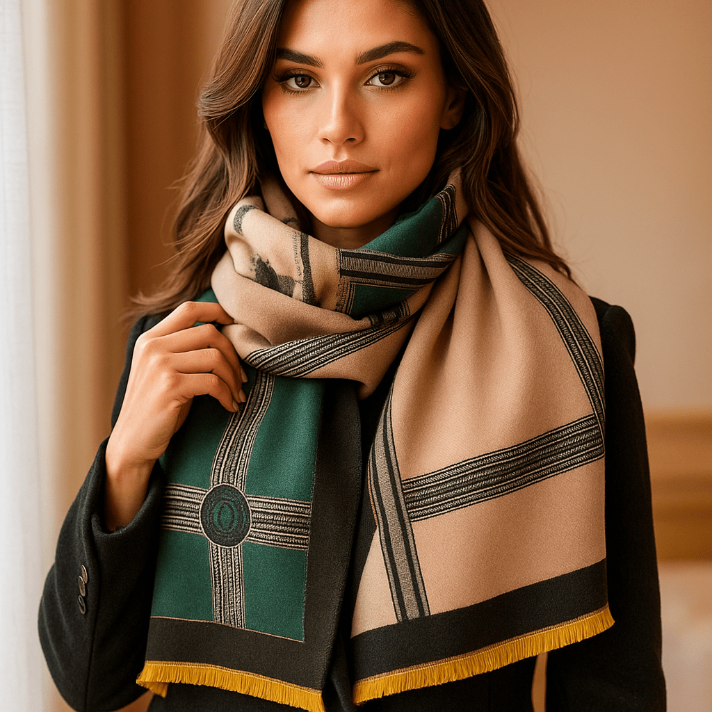 Bufanda Mujer Invierno Suave Elegante