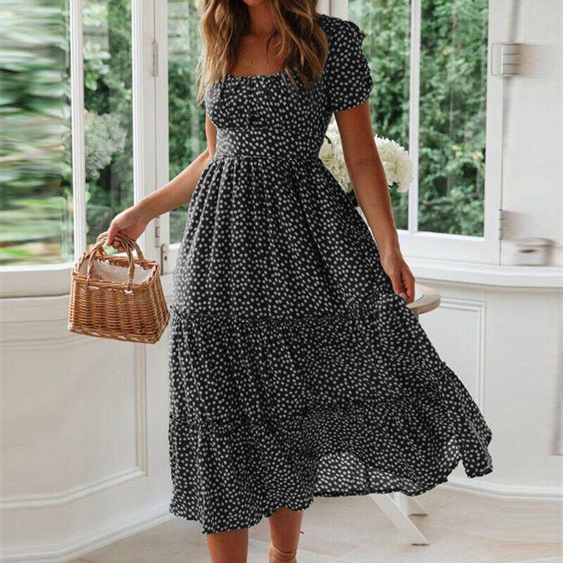 Vestido Mujer Elegante Verano Corto - Vestiria