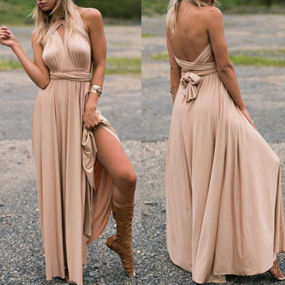 Vestido Maxi Versátil y Convertible - Vestiria