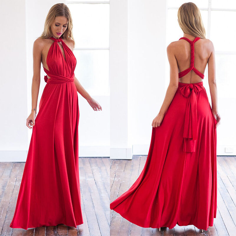 Vestido Maxi Versátil y Convertible